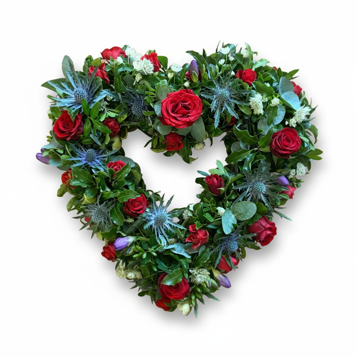 Funeral Flowers | Loose Open Heart