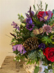 Christmas 2024 | Flower Arrangements | Christmas Hat Box