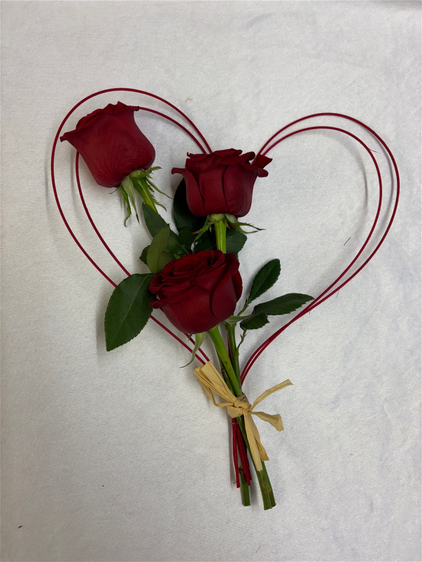 Valentine's Day | Contemporary Rose Heart