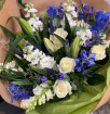 Bouquets and Jam Jars | Florist Choice - Aqua Bouquet