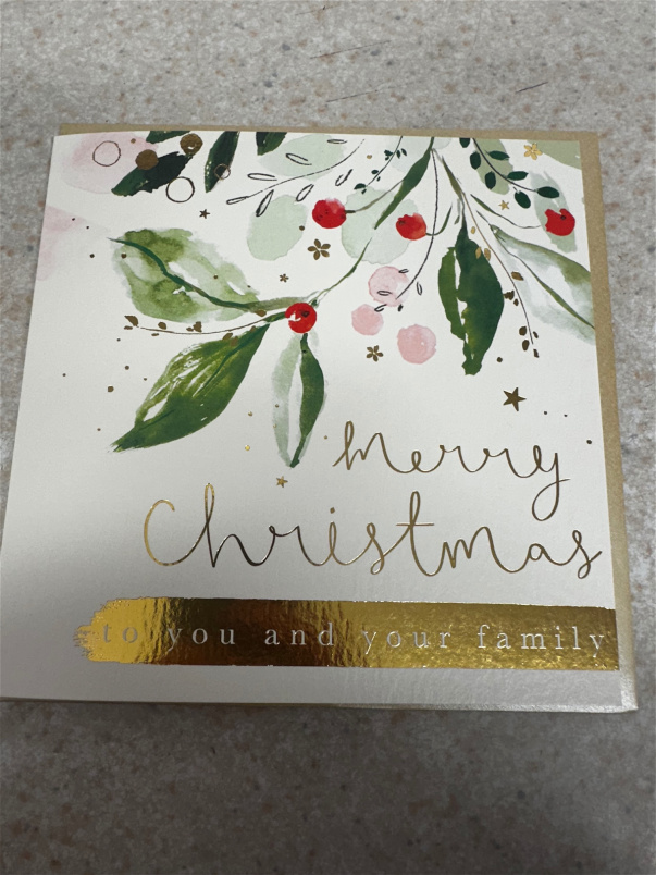 Christmas 2025 | Large Christmas gift card