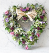 Funeral Tributes | Open style Natural Heart
