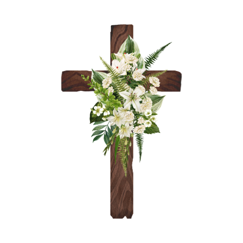 Vanilla Blue Flowers | Colchester | Funeral Flowers