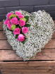 Funeral Flowers | Heart Tributes | Gypsophlia Heart