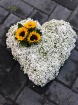 Heart Tributes | Gypsophlia Heart