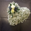 Heart Tributes | Gypsophlia Heart