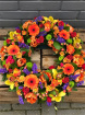 Funeral Flowers | Wreaths | Autumnal Wreath