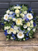 Funeral Posy’s | Blue & White Posy