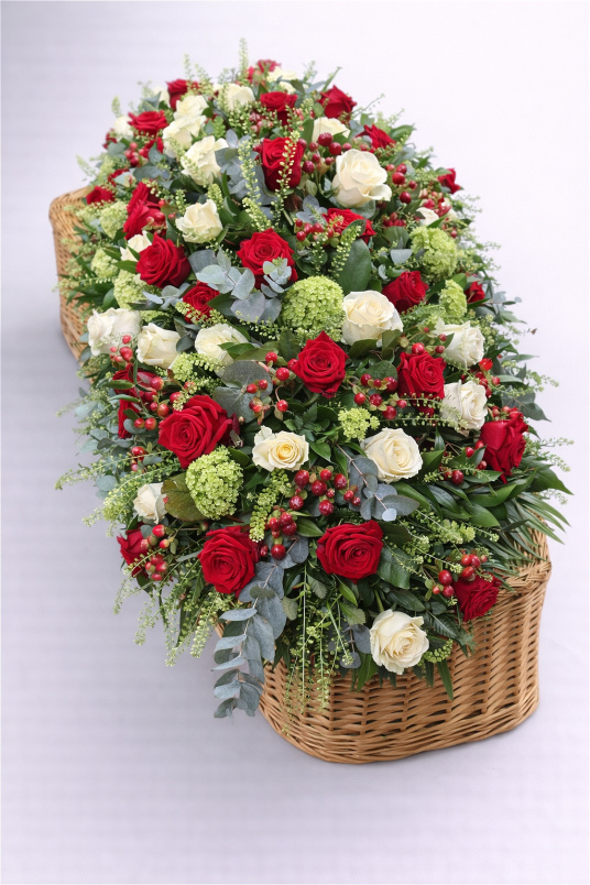 Casket Sprays | Funeral Flowers | Rose Coffin Spray