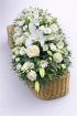 Casket Sprays | Funeral Flowers | White Coffin Spray