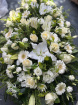 Casket Sprays | Funeral Flowers | White Casket Spray