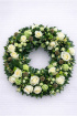 Funeral Flowers | Wreaths | Rustic Rose Wreath