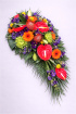 Funeral Flowers | Teardrop Sprays | Tropical Tear Drop Spray
