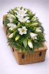 Casket Sprays | Funeral Flowers | Lily Coffin Spray