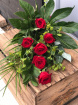 Funeral Flowers | Teardrop Sprays | Rose sheaf