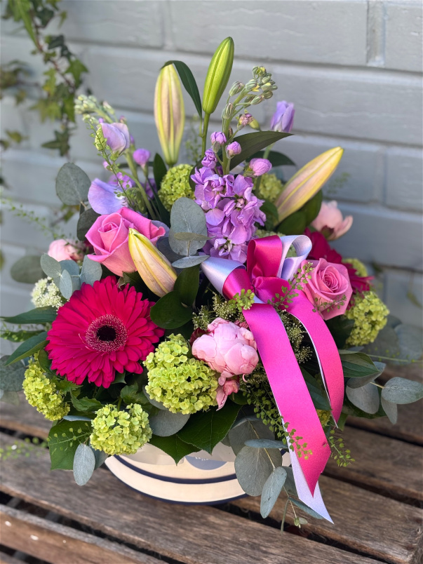 Hatbox Collection | Pink Sapphire Hatbox