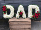 Funeral Letters | DAD Foliage Edge Tribute