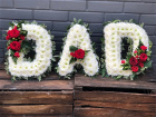 Funeral Letters | DAD Foliage Edge Tribute