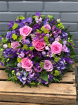 Funeral Posy’s | Pink & Lilac Rose Posy