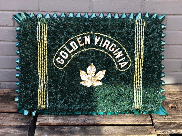 Funeral Flowers | Personal Tributes | Tobacco Pouch Funeral Tribute