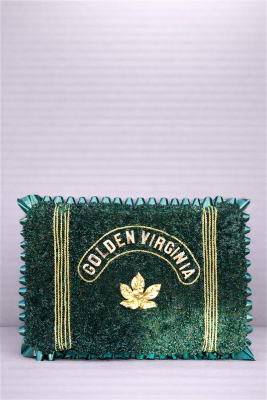 Funeral Flowers | Personal Tributes | Tobacco Pouch Funeral Tribute