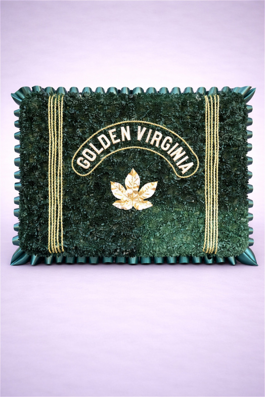 Funeral Flowers | Personal Tributes | Tobacco Pouch Funeral Tribute