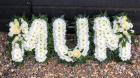 Funeral Letters | MUM Foliage Edge Tribute