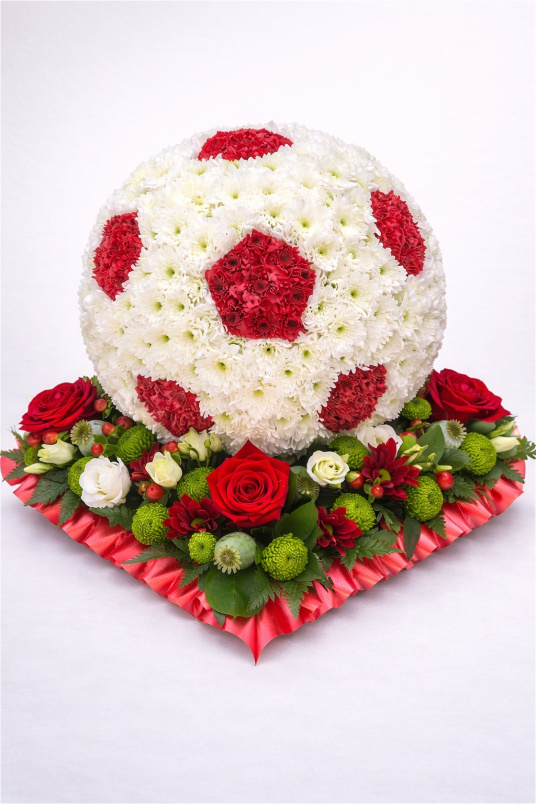 Funeral Flowers | Personal Tributes | Sport Themed Funeral Tributes | Football