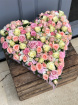 Heart Tributes | Luxury Pastel Rose Heart