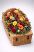 Casket Sprays | Funeral Flowers | Autumnal Coffin Spray