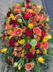 Casket Sprays | Funeral Flowers | Autumnal Casket Spray