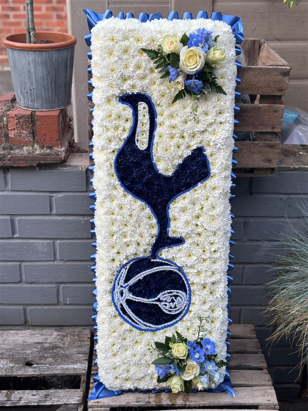 Funeral Flowers | Personal Tributes | Sport Themed Funeral Tributes | Tottenham Hotspur Cockeral