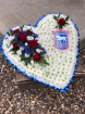 Heart Tributes | Specialist Tributes | Football Badge Heart