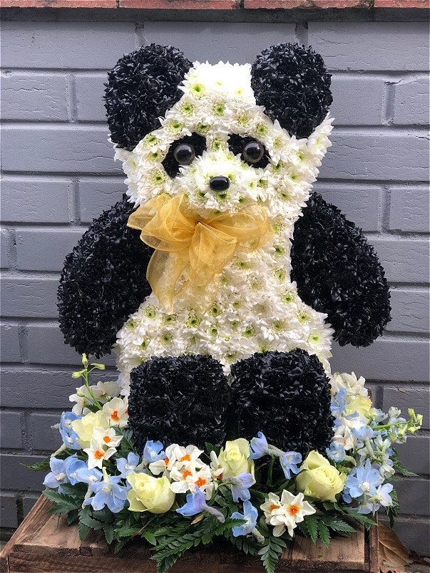 Funeral Flowers | Personal Tributes | Panda Bear