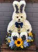 Funeral Flowers | Personal Tributes | 3d Rabbit Blue