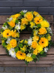 Wreaths | Yellow Floral Wreath