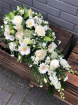 Funeral Flowers | Teardrop Sprays | White Teardrop Spray
