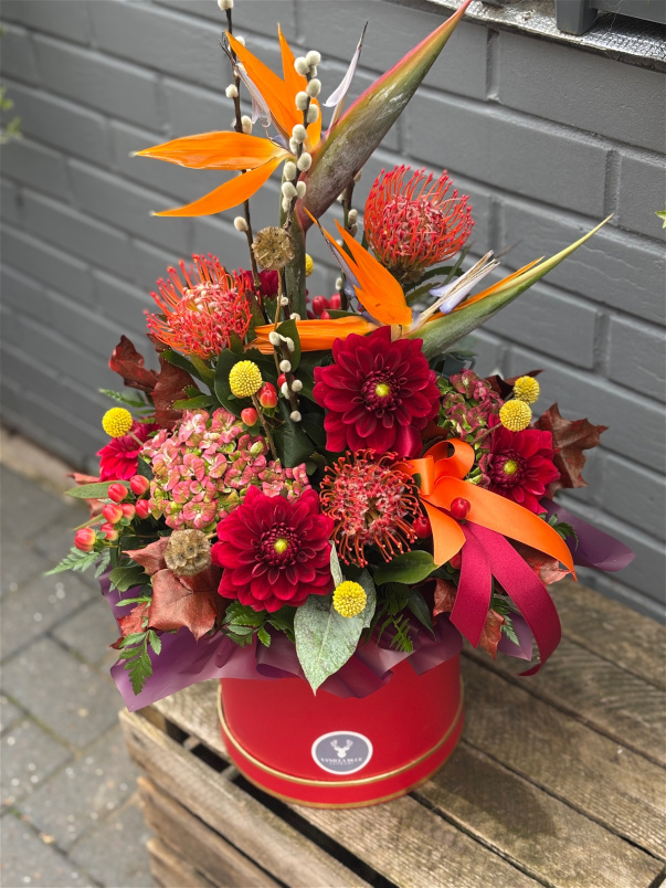 Hatbox Collection | Garnet Hat Box