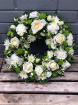 Funeral Flowers | Wreaths | White Floral Wreath