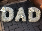 Funeral Letters | DAD Gypsophlia Letters