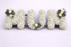 Funeral Flowers | Funeral Letters | Mum Gypsophlia Letters