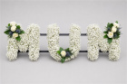 Funeral Flowers | Funeral Letters | Mum Gypsophlia Letters