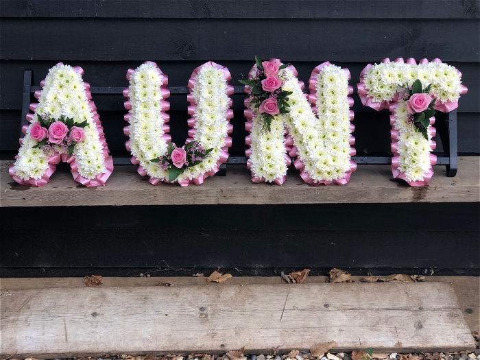 Funeral Flowers | Funeral Letters | AUNT / AUNTIE Tribute