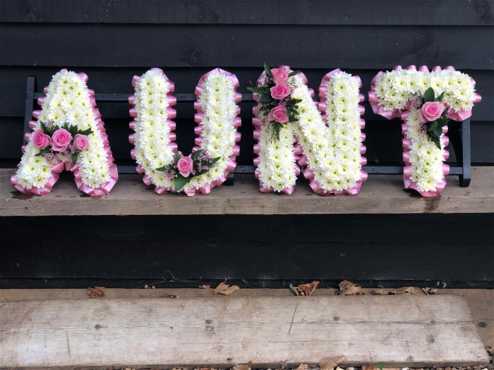 Funeral Flowers | Funeral Letters | AUNT / AUNTIE Tribute