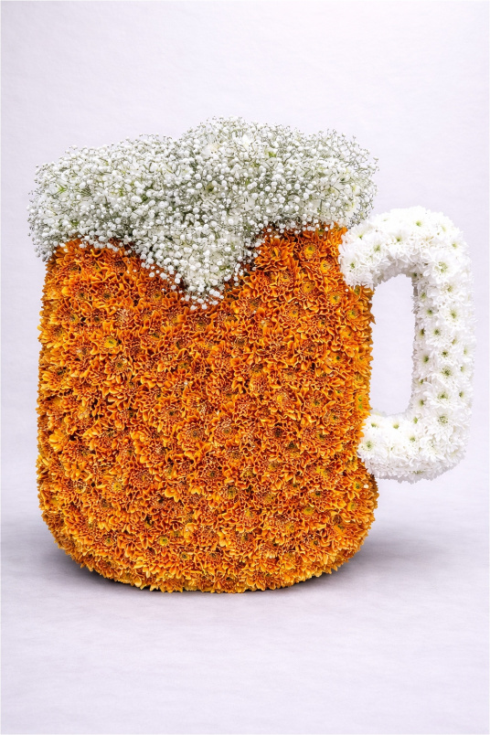 Funeral Flowers | Personal Tributes | Beer Tankard