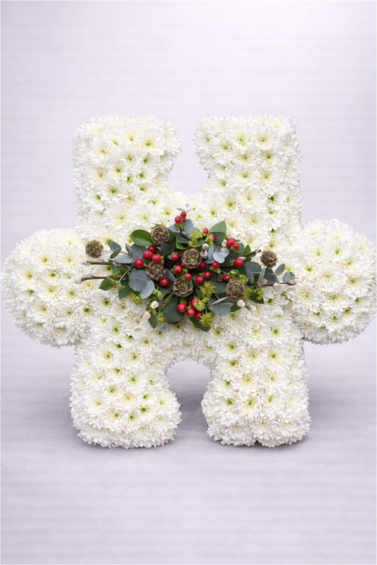 Funeral Flowers | Personal Tributes | Puzzle Piece