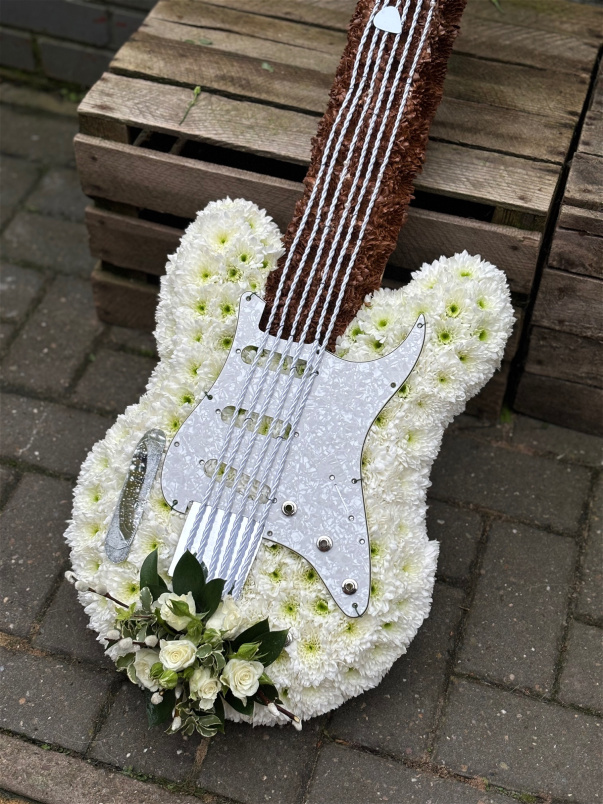 Funeral Flowers | Personal Tributes | Electric Guitar Tribute