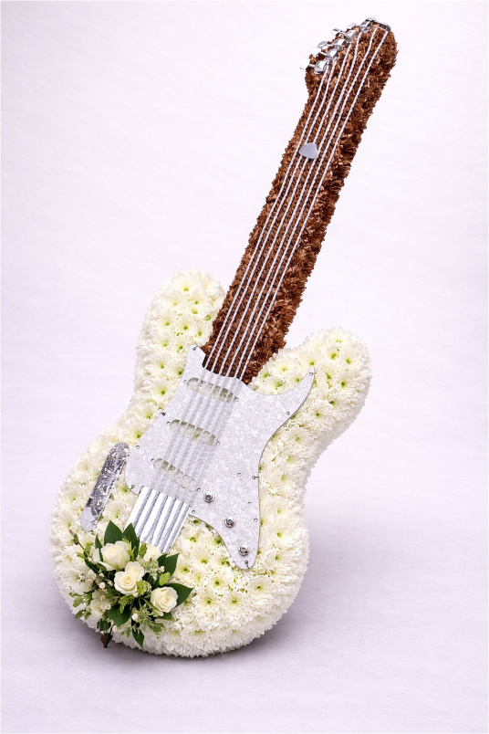 Funeral Flowers | Personal Tributes | Electric Guitar Tribute