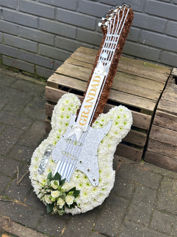 Funeral Flowers | Personal Tributes | Electric Guitar Tribute