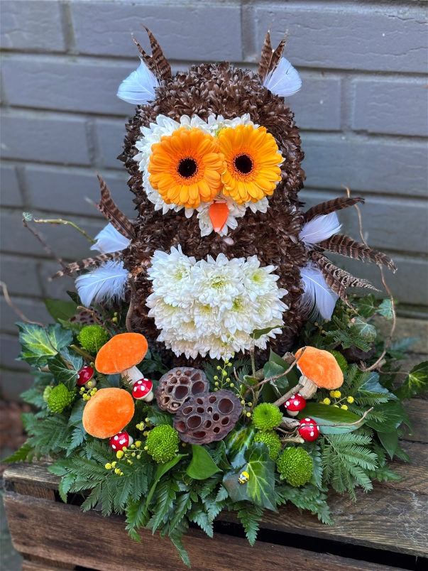 Funeral Flowers | Personal Tributes | Owl Tribute